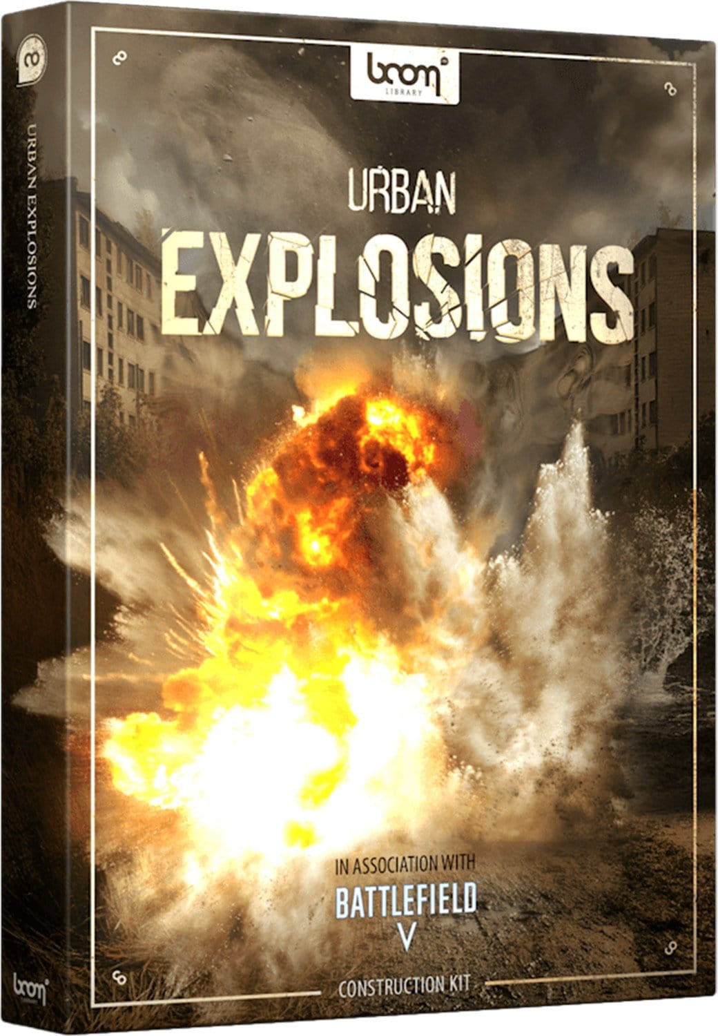 BOOM Urban Explosions Construction Kit Sound Effects - PSSL ProSound and Stage Lighting