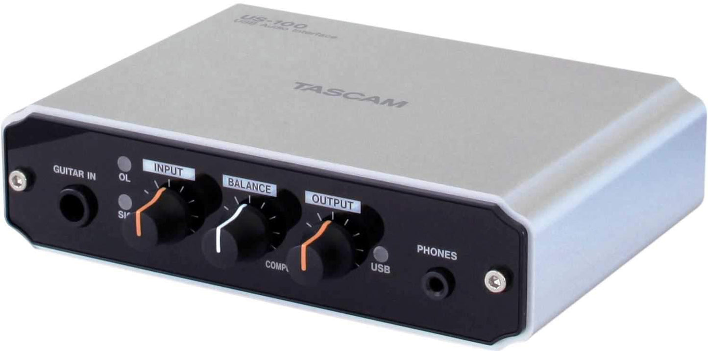 Tascam US-100 USB 2.0 Audio Interface With XLR In - PSSL ProSound and Stage Lighting