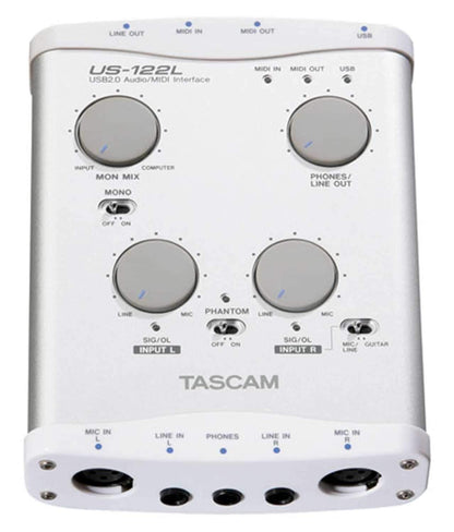 Tascam USB 2 Audio Interface 2 Xlr Inputs - PSSL ProSound and Stage Lighting