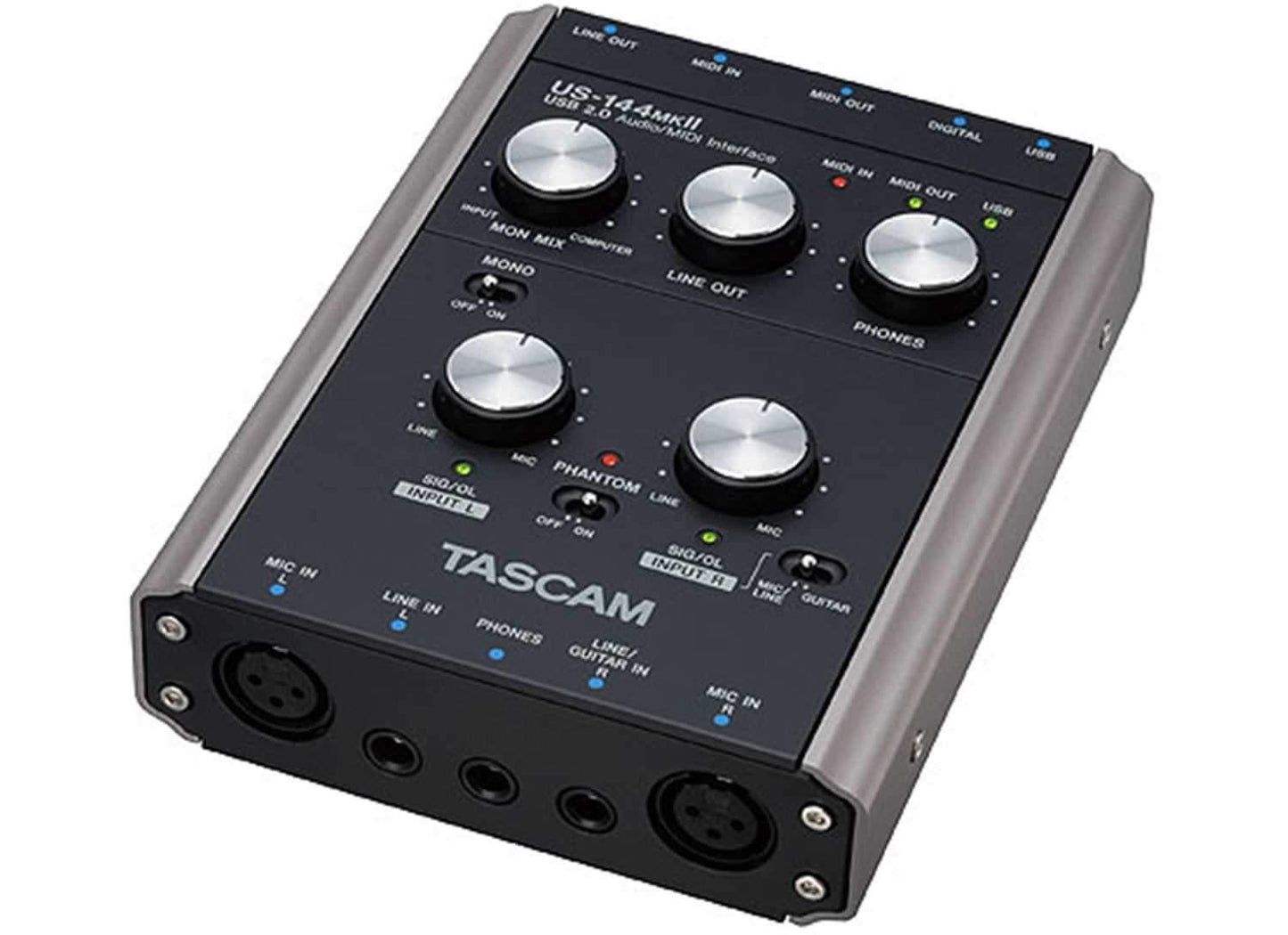 Tascam US-144MKII 4 Ch USB Audio/Midi Interface - PSSL ProSound and Stage Lighting