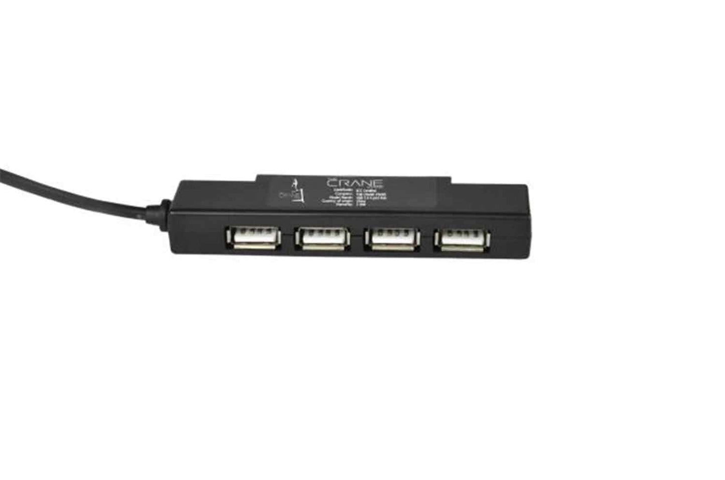 Crane USBHUB 2.0 Digital Dj 4 Port USB Hub - PSSL ProSound and Stage Lighting