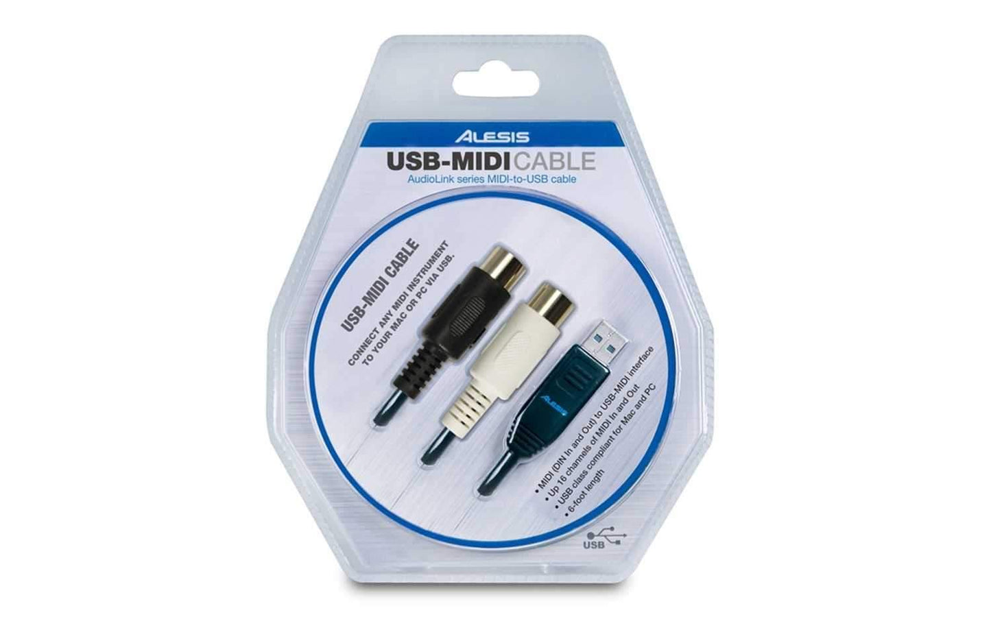 Alesis USB MIDI CABLE - PSSL ProSound and Stage Lighting