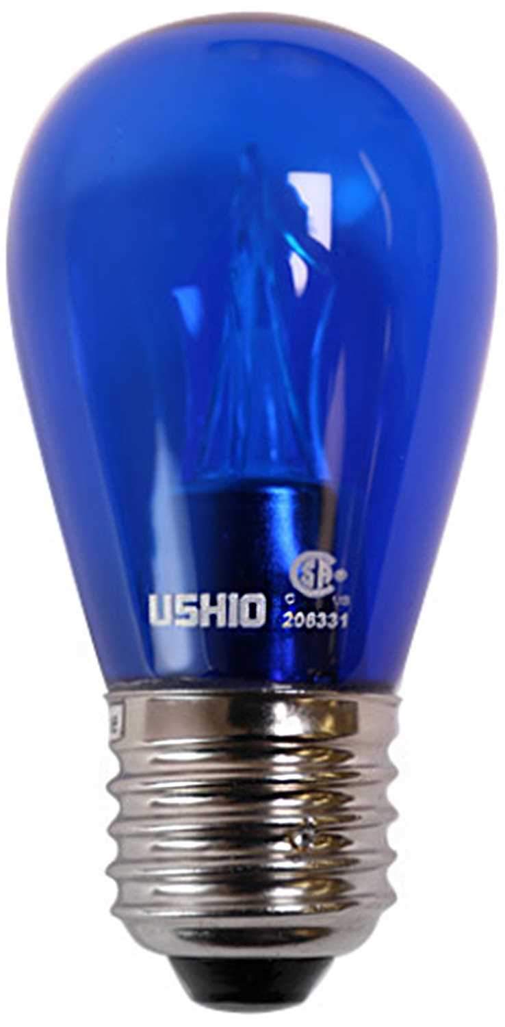 Ushio UTOPIA LED S14 BLUE 2W Lamp - PSSL ProSound and Stage Lighting