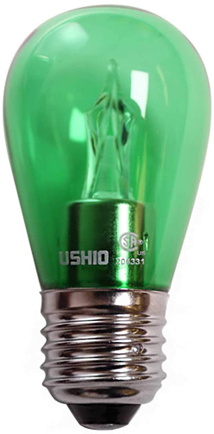Ushio UTOPIA LED S14 GREEN 2W Lamp - PSSL ProSound and Stage Lighting