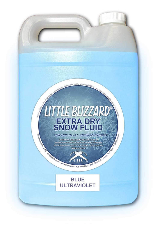 CITC Little Blizzard UV Snow Fluid 1 Gallon - PSSL ProSound and Stage Lighting
