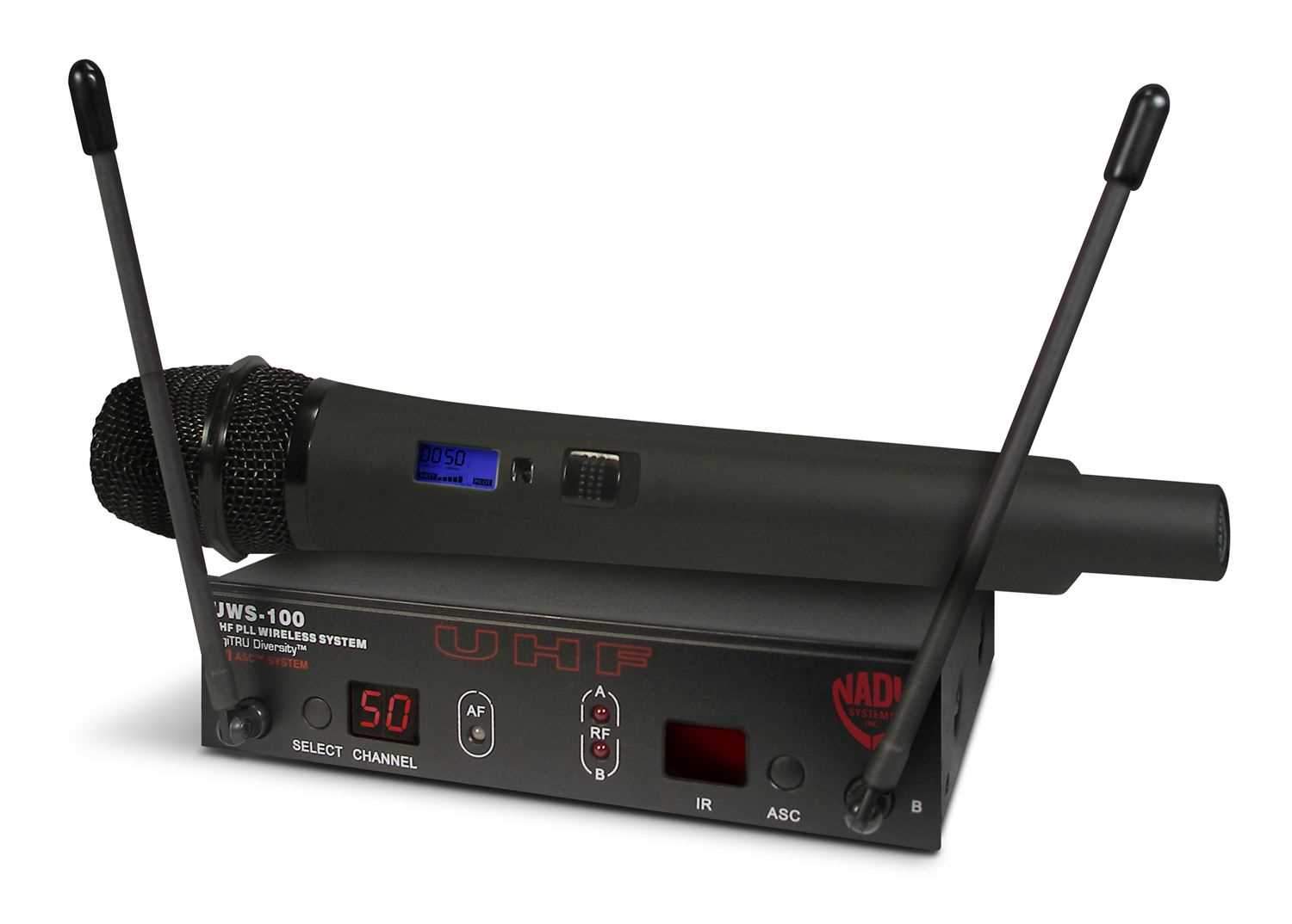 Nady UWS-100 Handheld 100 Channel Wireless System - PSSL ProSound and Stage Lighting