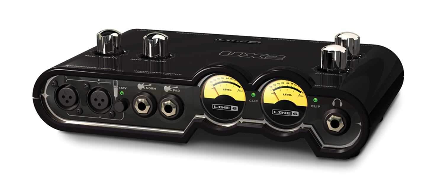 Line 6 Tone Port UX-2 USB Recording Interface - PSSL ProSound and Stage Lighting