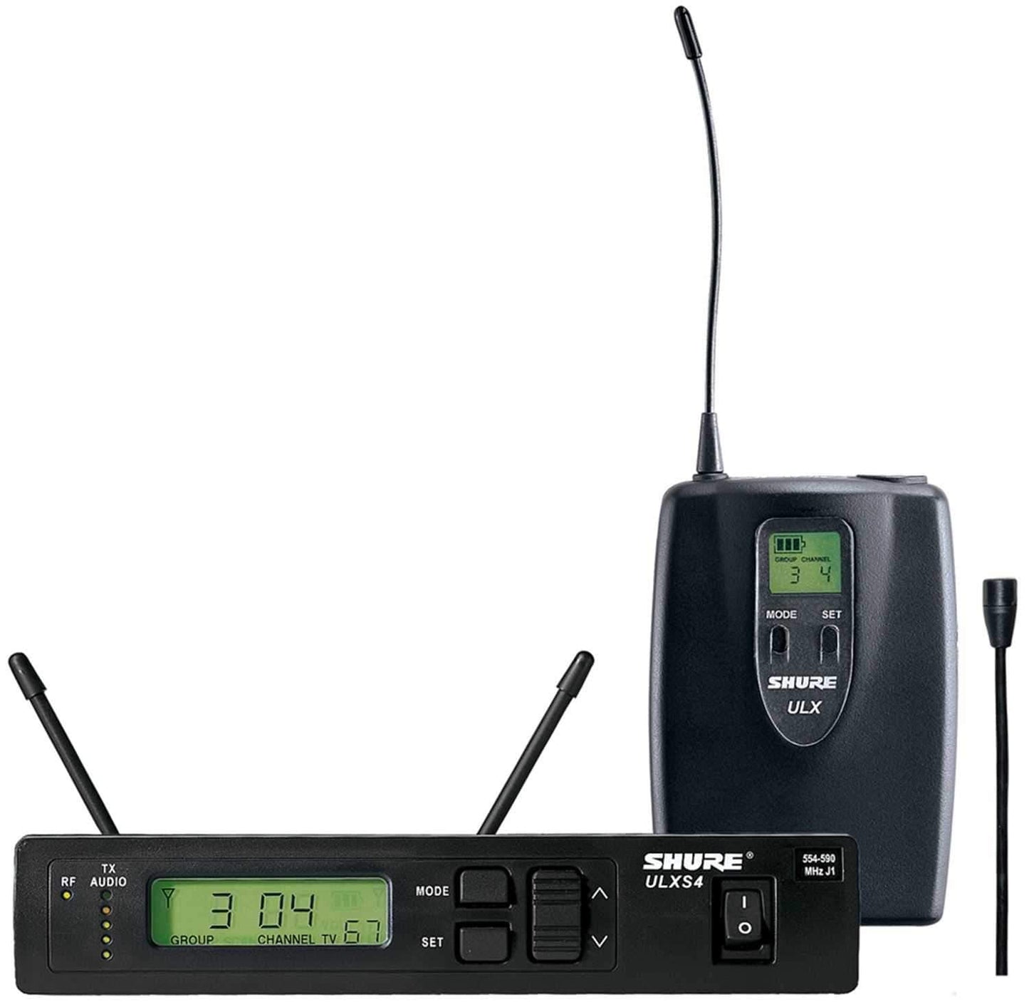 Shure ULXS1450 Wl50B Microflex Lavalier Mic System - PSSL ProSound and Stage Lighting