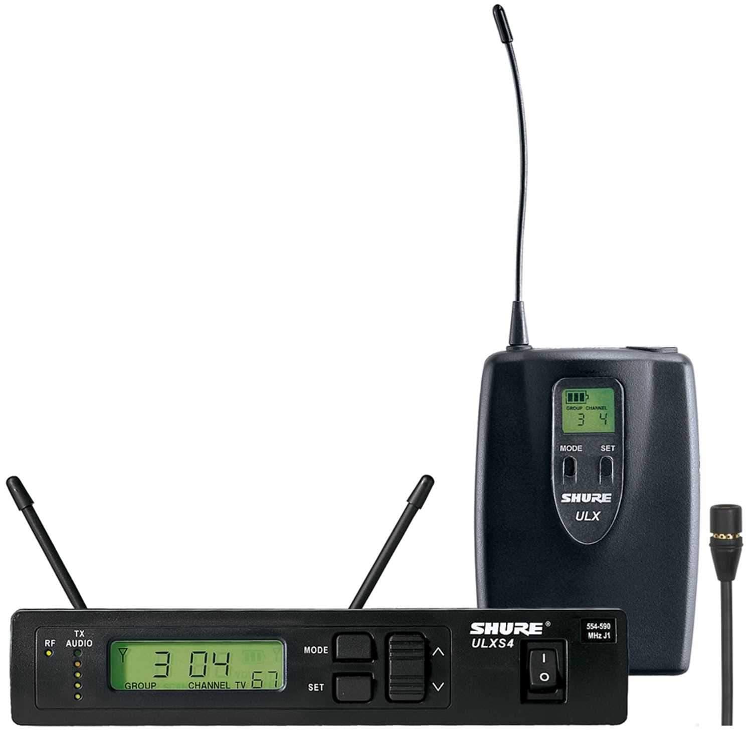 Shure ULXS1451 Wl51B Microflex Lavalier Mic System - PSSL ProSound and Stage Lighting