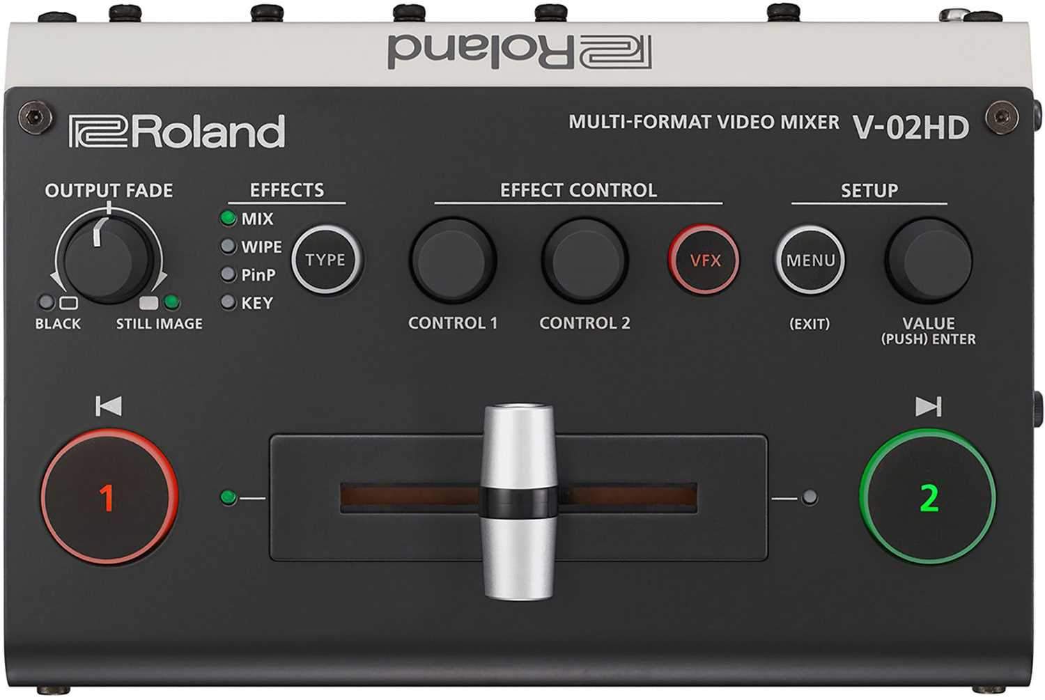 Roland V-02HD PAC1 Multi-Format Video Mixer Bundle - PSSL ProSound and Stage Lighting