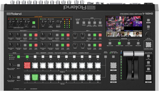 Roland V-160HD Streaming Video Switcher - ProSound and Stage Lighting