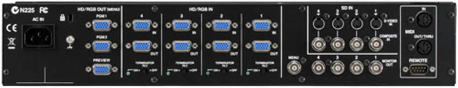 Edirol V44SW Rack Mount Video Switcher - PSSL ProSound and Stage Lighting