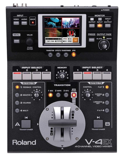 Roland V-4EX 4-Channel Digital Video Mixer with Effects - PSSL ProSound and Stage Lighting