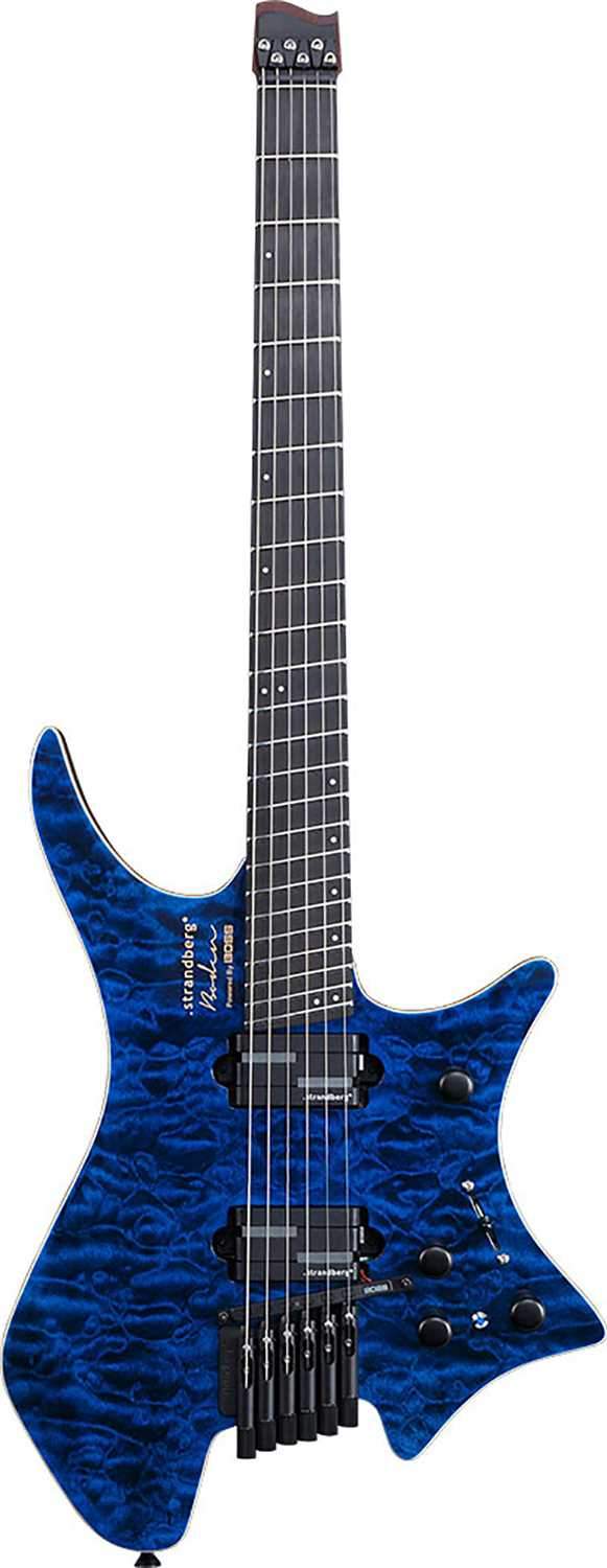 Boss V-BDN-BLU Blue VG-Strandberg Guitar - PSSL ProSound and Stage Lighting