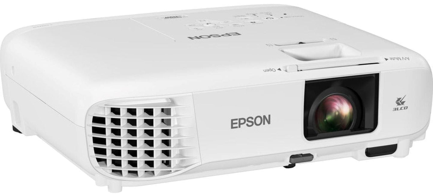 EPSON V11H985020 PowerLite 119W Projector, WXGA, 4000 Lumens - PSSL ProSound and Stage Lighting