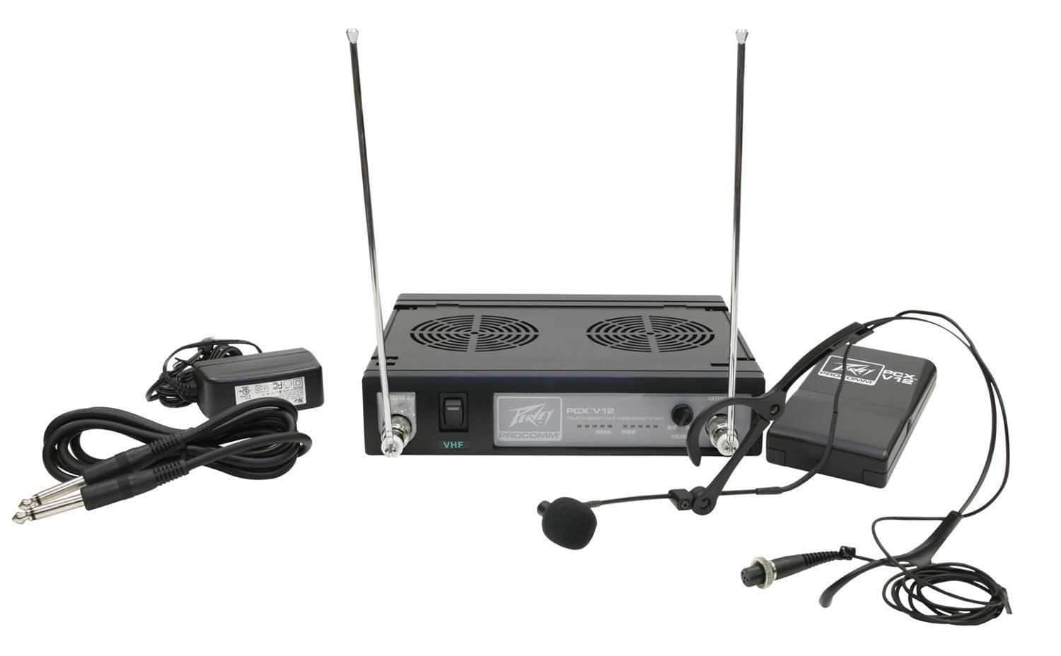 Peavey V12 Vhf Wireless Headset Microphone System - PSSL ProSound and Stage Lighting