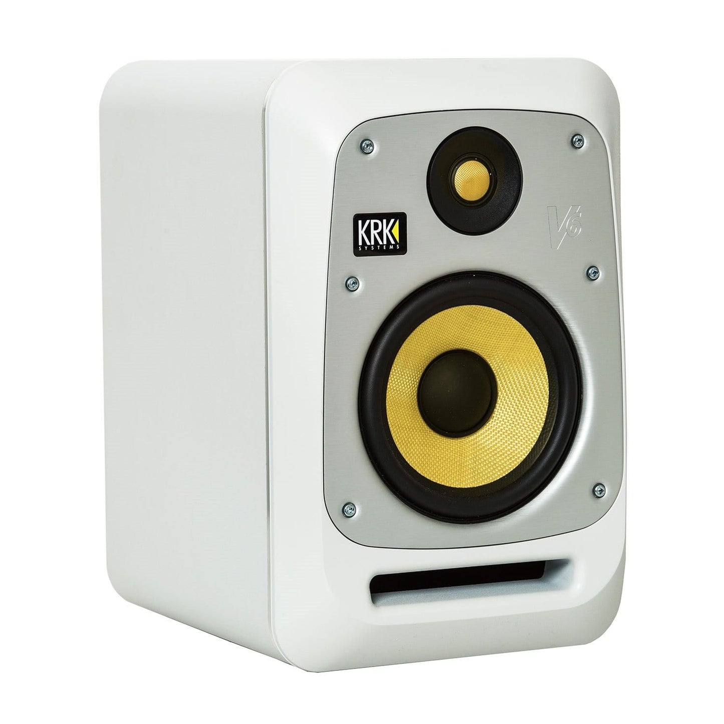 KRK V Series 4 White Noise 6-In Powered Studio Monitor - PSSL ProSound and Stage Lighting