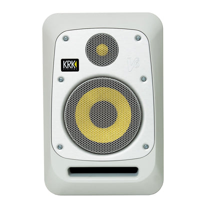 KRK V Series 4 White Noise 6-In Powered Studio Monitor - PSSL ProSound and Stage Lighting