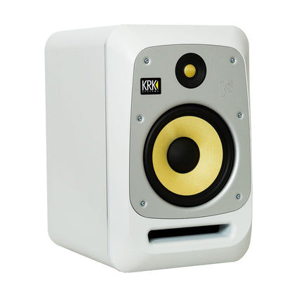 KRK V Series 4 White Noise 8-In Powered Studio Monitor - PSSL ProSound and Stage Lighting