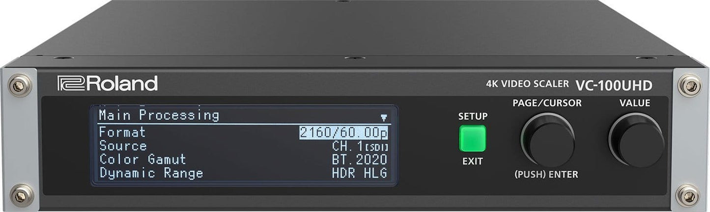 Roland Pro A/V VC-100UHD 4K Video Scaler - PSSL ProSound and Stage Lighting