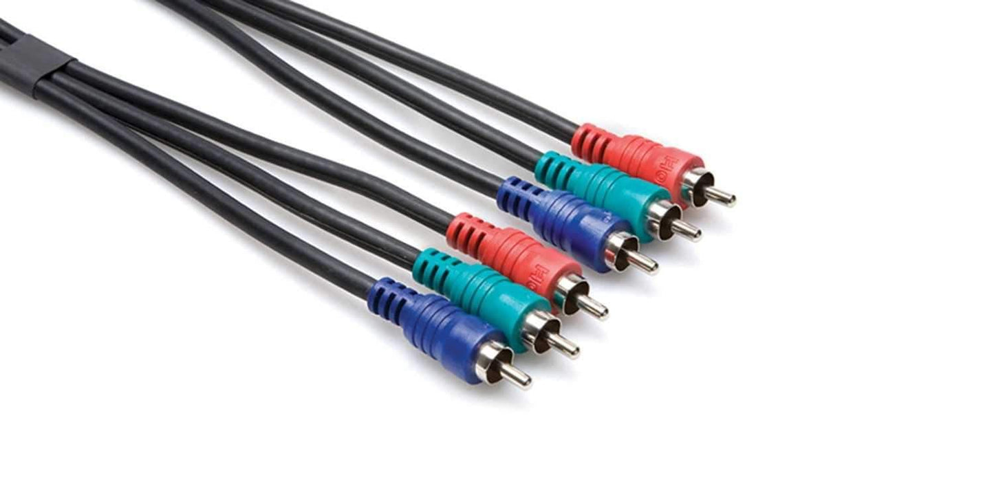 Hosa VCC-300.5 Component Video Cable Triple RCA 0.5M - PSSL ProSound and Stage Lighting