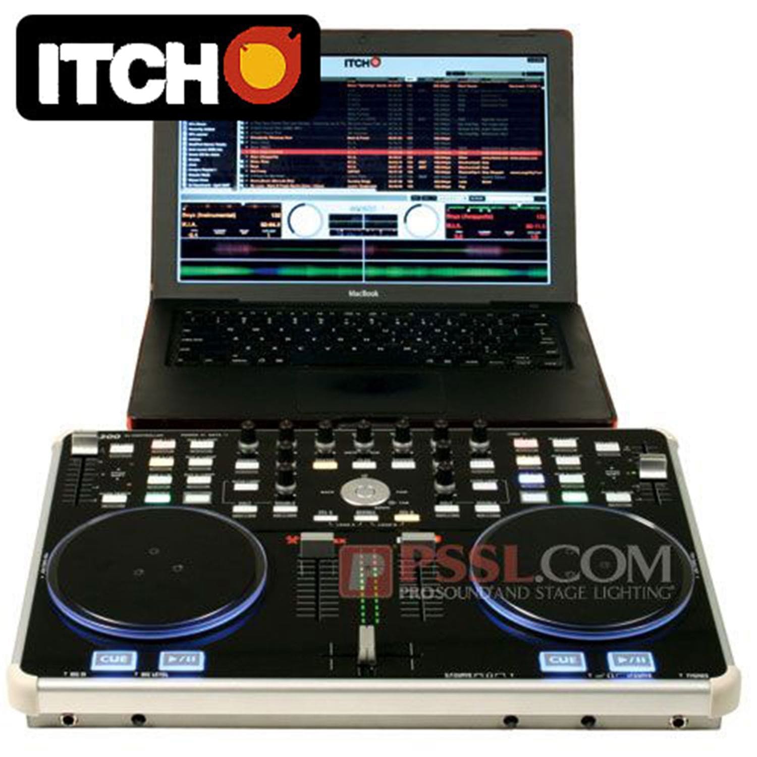 Vestax VCI-300 USB Controller with Serato Itch - PSSL ProSound and Stage Lighting