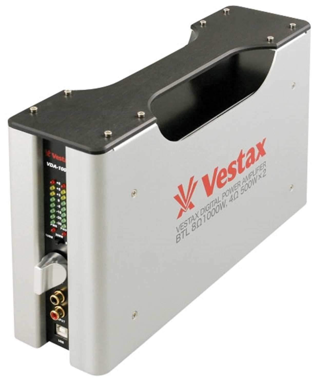 Vestax VDA-1000 Digital Amp with USB 1000W Bridged - PSSL ProSound and Stage Lighting