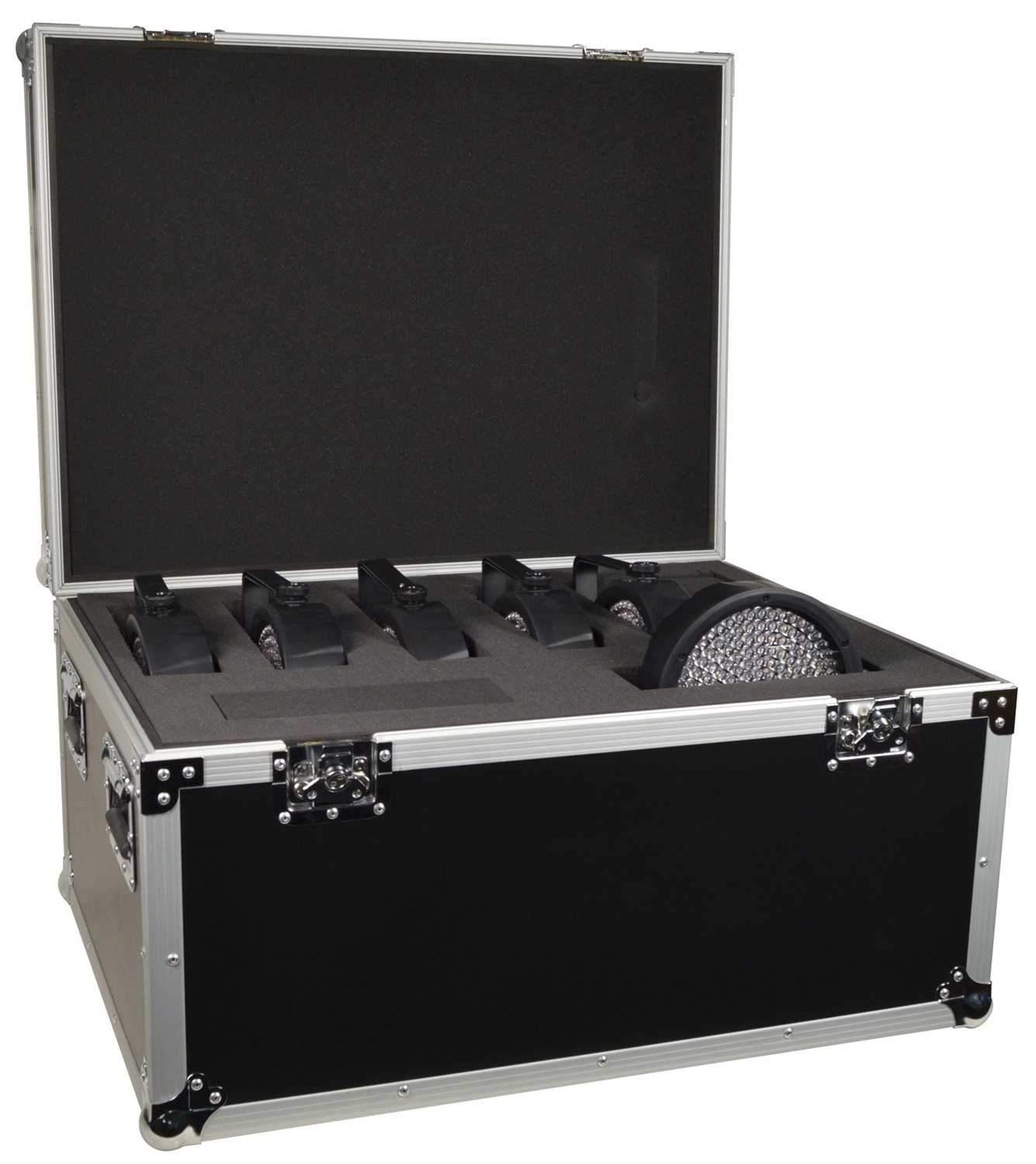 Universal Road Case for Lights w Pick/Pluck Foam - PSSL ProSound and Stage Lighting