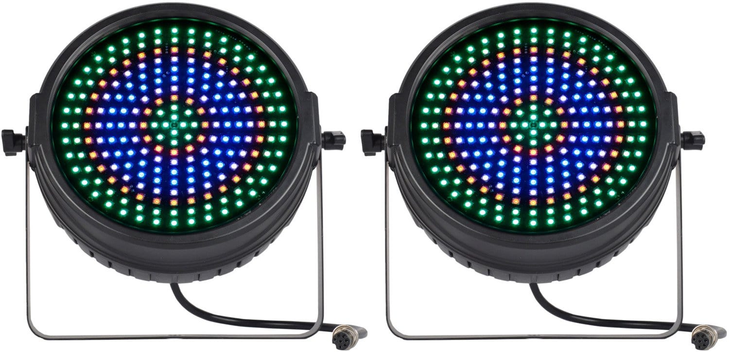 JMAZ Versa Flex Par TRI220 RGB LED Par Pair for Versa Flex Bar - PSSL ProSound and Stage Lighting