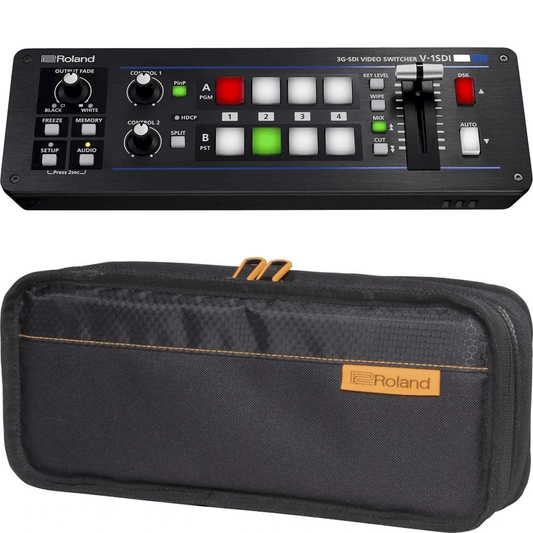 Roland V-1SDI 3G-SDI 4-Channel Video Switcher with Bag - PSSL ProSound and Stage Lighting