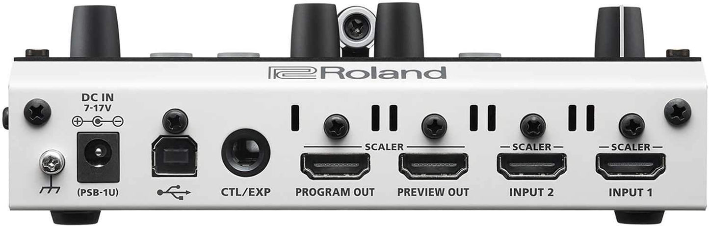 Roland V-02HD PAC1 Video Mixer Bundle with Case - PSSL ProSound and Stage Lighting