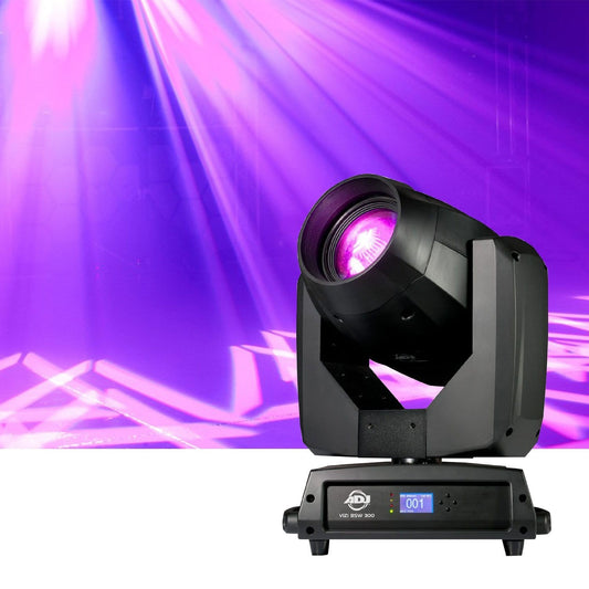 ADJ American DJ Vizi BSW 300 Beam, Spot, & Wash LED Moving Head Light - PSSL ProSound and Stage Lighting