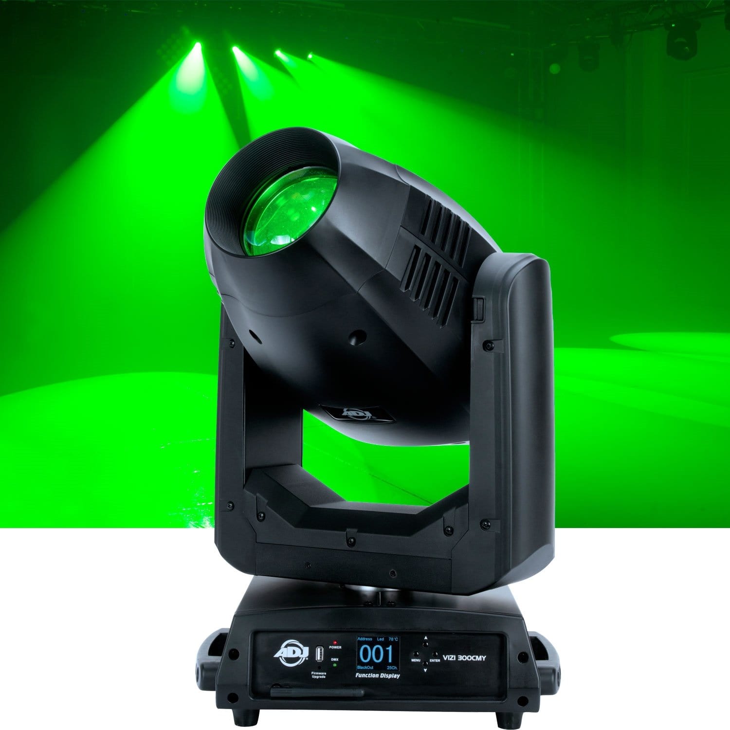 ADJ American DJ VIZI CMY300 300W LED CMY Hybrid Moving Head Light - PSSL ProSound and Stage Lighting