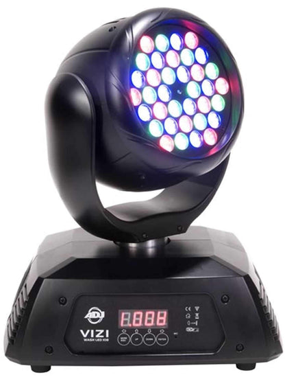 American DJ VIZI-WASH-LED-108 LED Moving Head Wash - PSSL ProSound and Stage Lighting