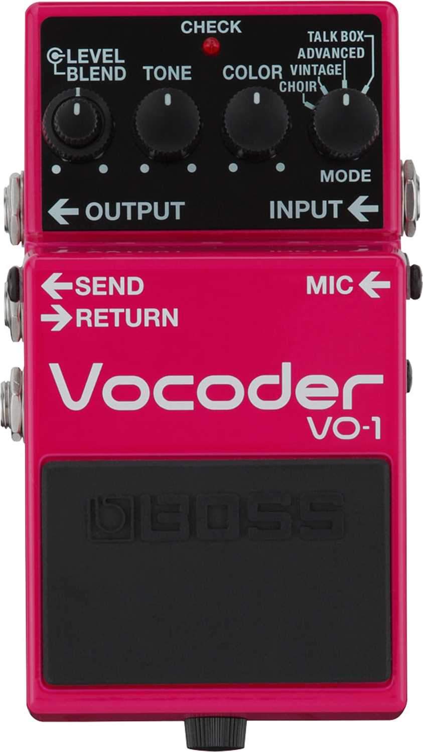 Boss VO-1 Vocoder Pedal - PSSL ProSound and Stage Lighting