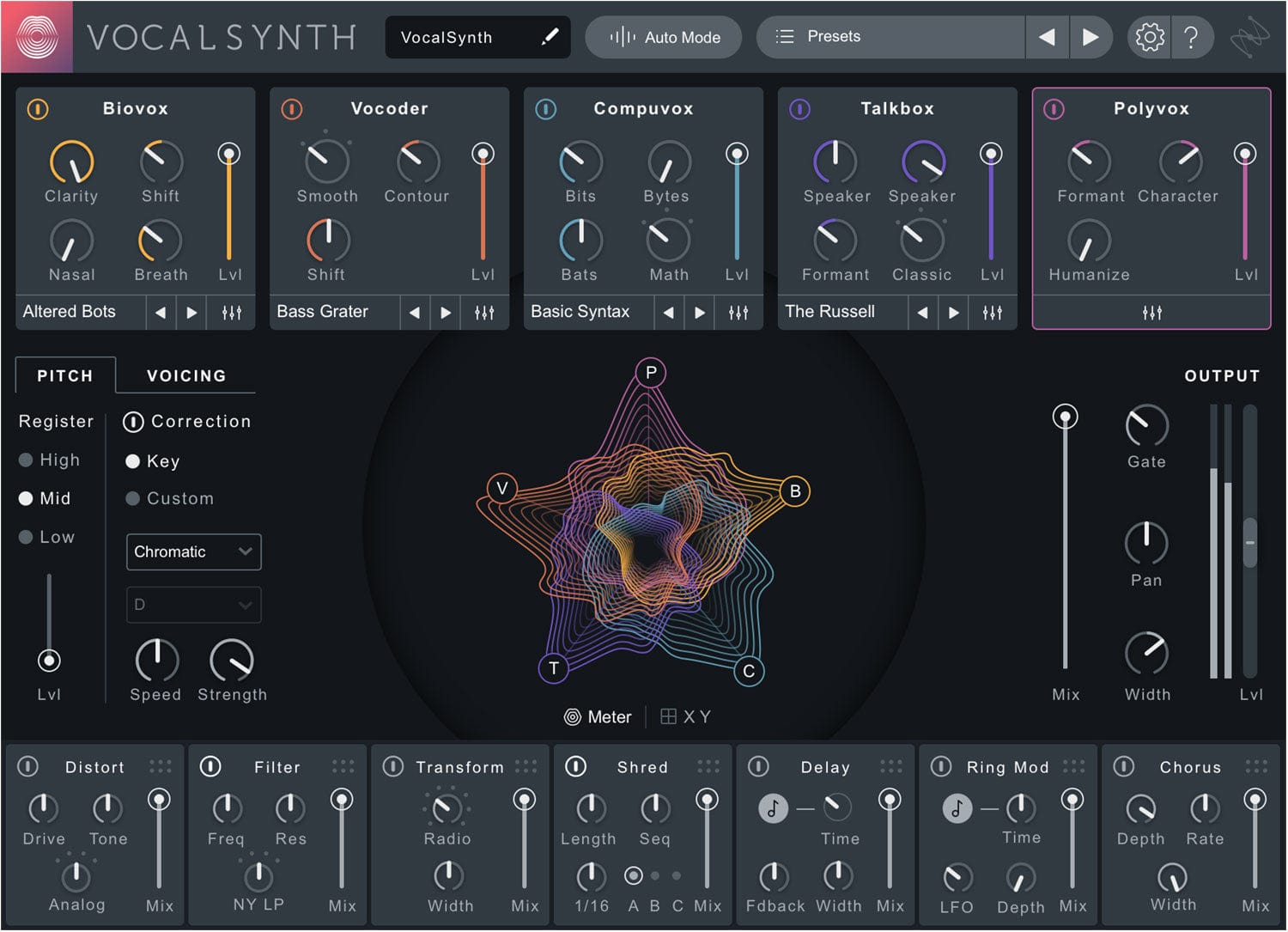iZotope VocalSynth 2- Vocal Resynthesis and Harmony Generation - PSSL ProSound and Stage Lighting