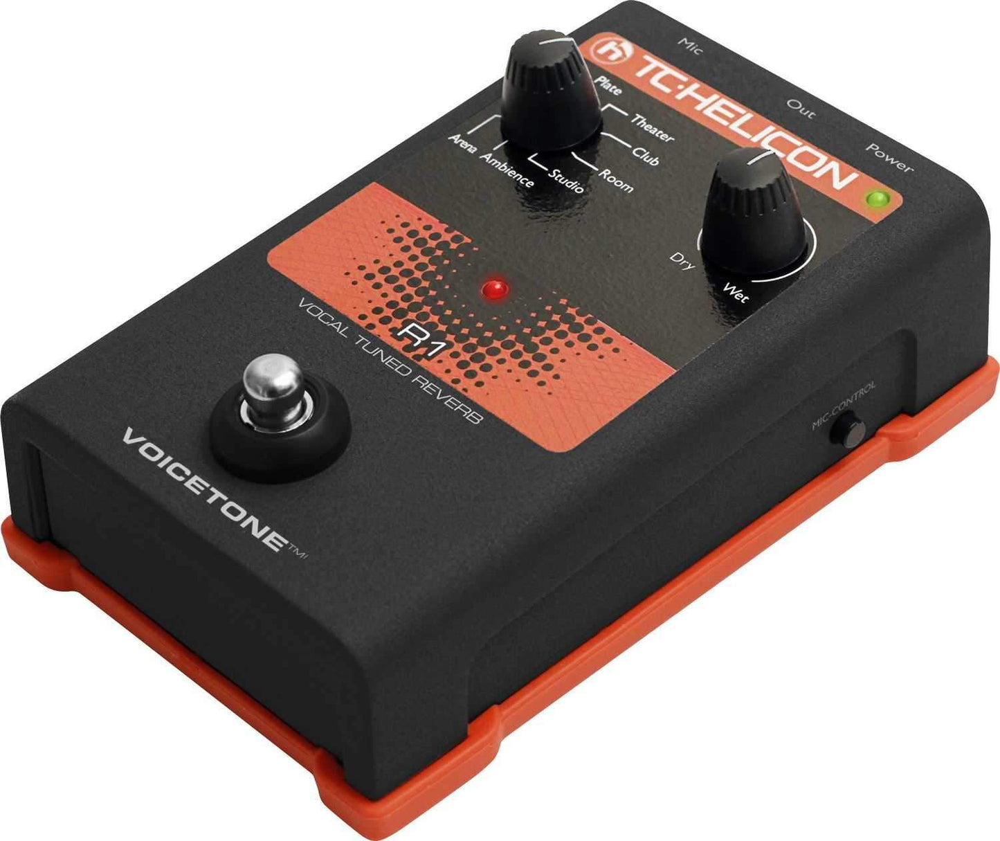 TC Helicon VoiceTone-R1 Vocal Reverb Effects Pedal - PSSL ProSound and Stage Lighting
