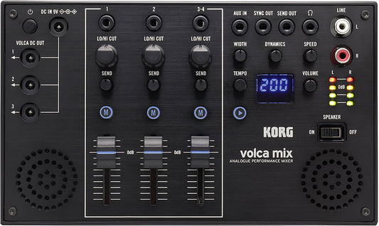 Korg Volca Mix 4-Channel Analog Performance Mixer - PSSL ProSound and Stage Lighting