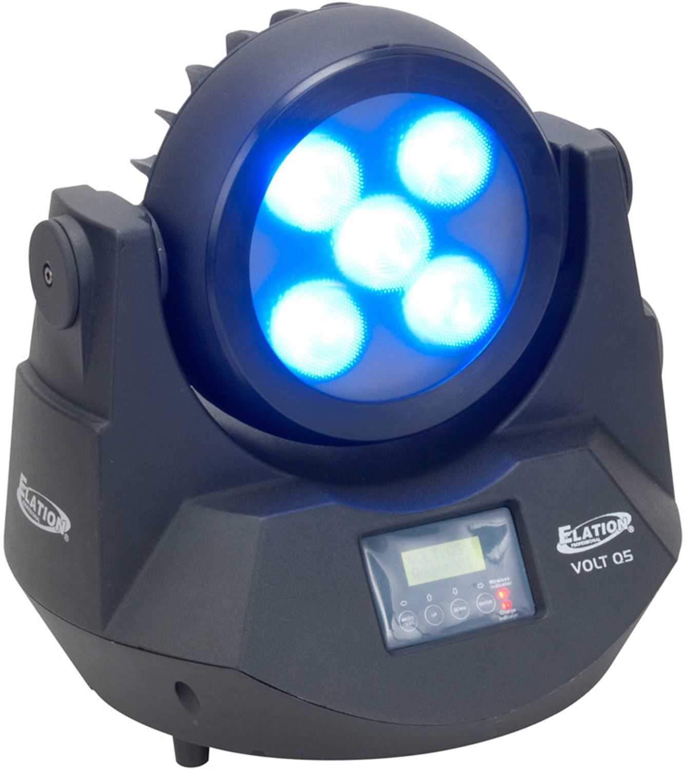 Elation Volt Q5 Battery Operated RGBW Quad LED - PSSL ProSound and Stage Lighting