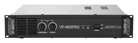 VocoPro VP-600-PRO 2-Space 600W Power Amplifier - PSSL ProSound and Stage Lighting