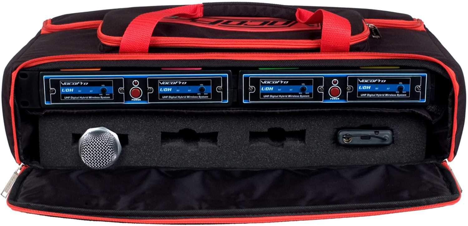 VocoPro BAG-44 Heavy Duty Bag for Wireless Mic Systems - PSSL ProSound and Stage Lighting