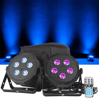 American DJ VPar Pak 2x LED Lights with Case & Remote - PSSL ProSound and Stage Lighting