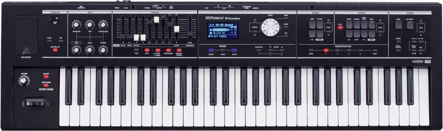 Roland V-Combo VR-09-B 61-Key Stage Performance Keyboard - PSSL ProSound and Stage Lighting