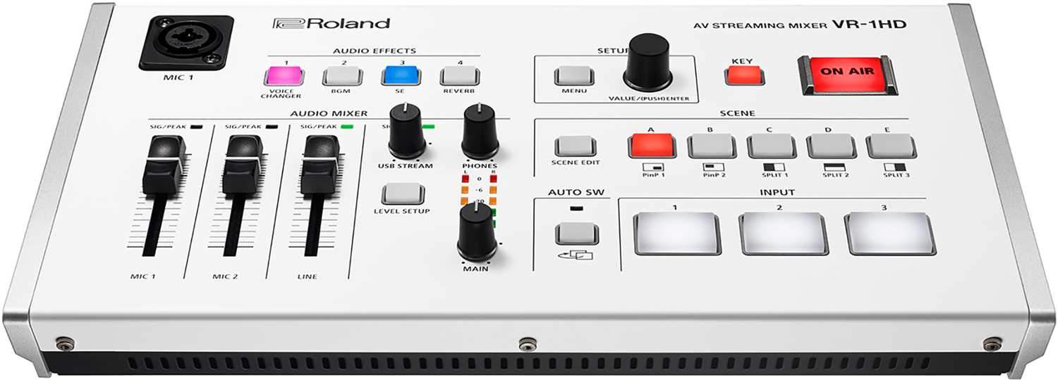 Roland VR-1HD HDMI AV Streaming Mixer Switcher - PSSL ProSound and Stage Lighting