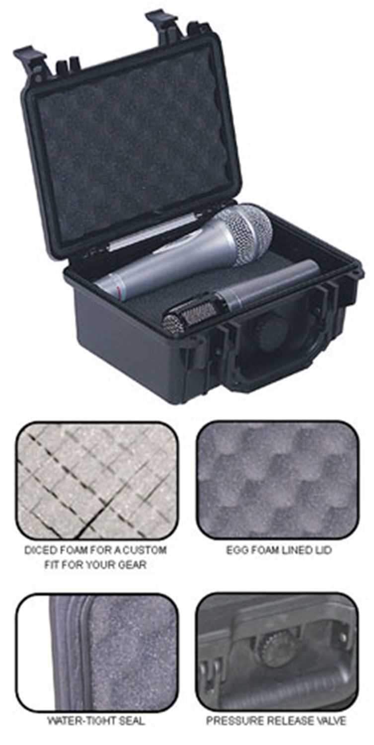 Odyssey VUXS Waterproof Gear Case-Ideal For Mics - PSSL ProSound and Stage Lighting