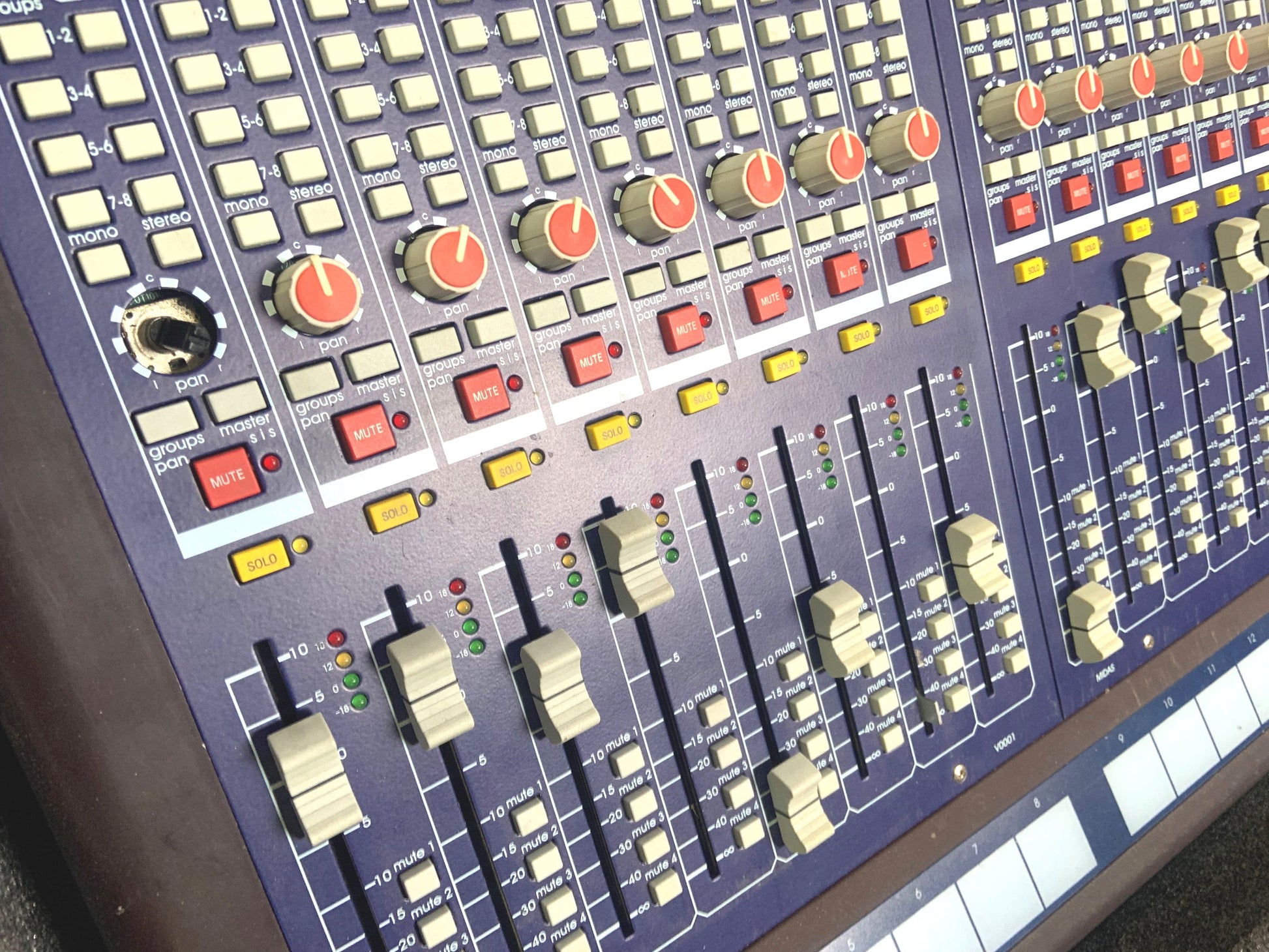 Midas Verona 48-Channel Live Mixing Analog Console - PSSL ProSound and Stage Lighting