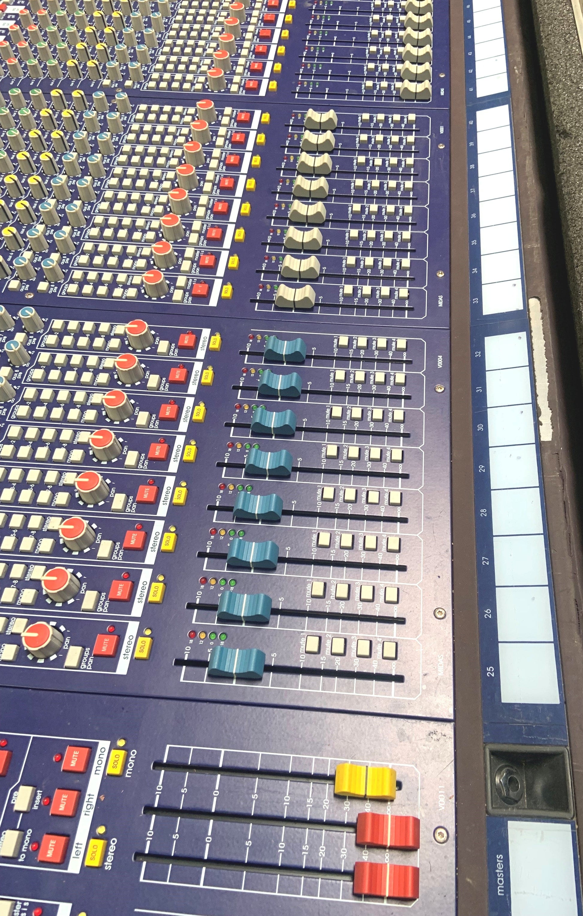 Midas Verona 48-Channel Live Mixing Analog Console - PSSL ProSound and Stage Lighting