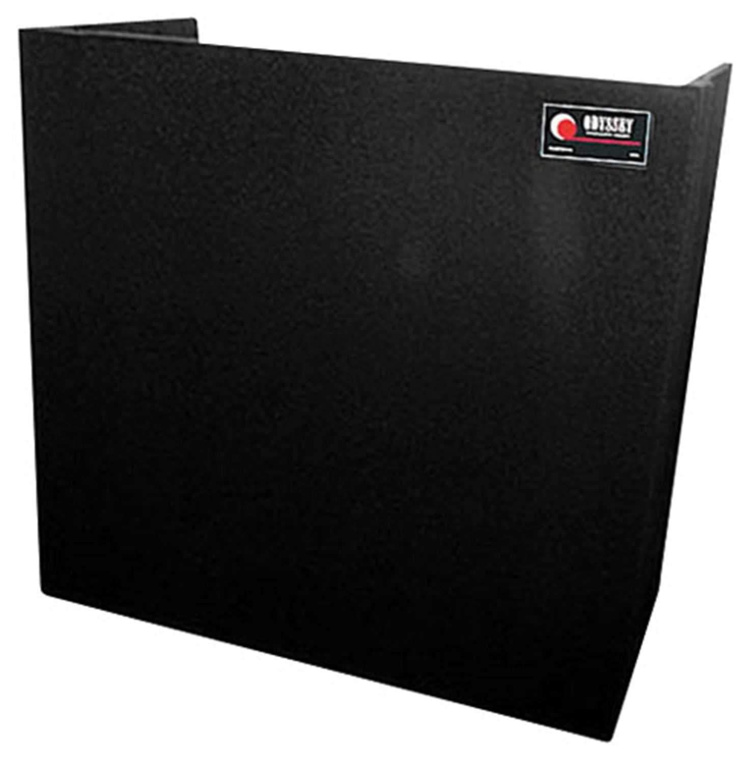 Odyssey 36X36 Carpeted Fold-up DJ Stand & Facade - PSSL ProSound and Stage Lighting