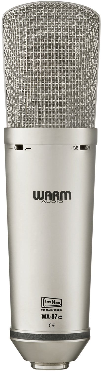 Warm Audio WA-87 R2 Fet Condenser Mic - Nickel - PSSL ProSound and Stage Lighting
