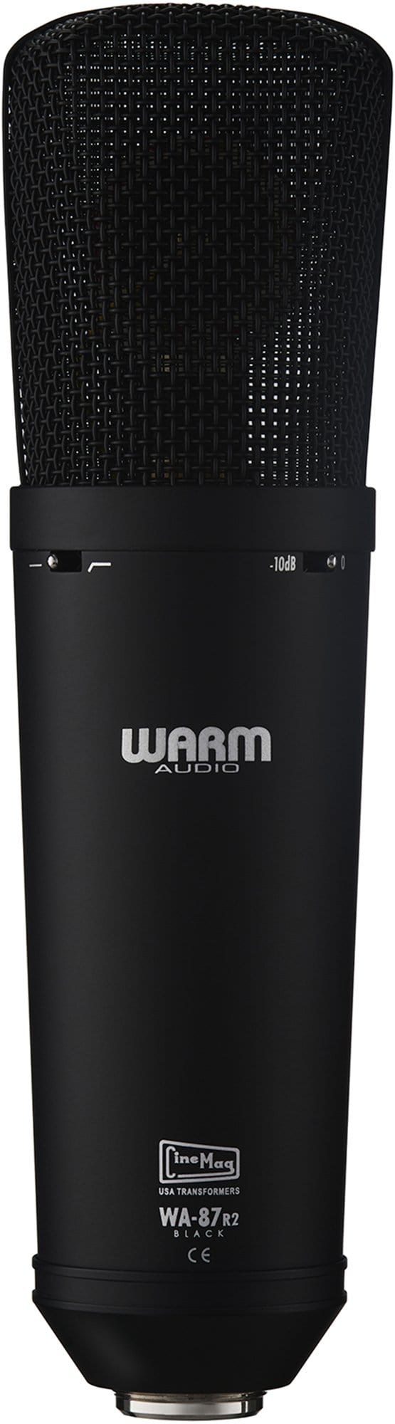 Warm Audio WA-87 R2 Fet Condenser Mic - Black - PSSL ProSound and Stage Lighting